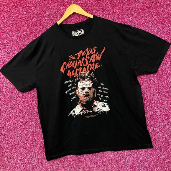 The Texas Chainsaw Massacre Leatherface Horror T-Shirt Size XL - Picture 3 of 4
